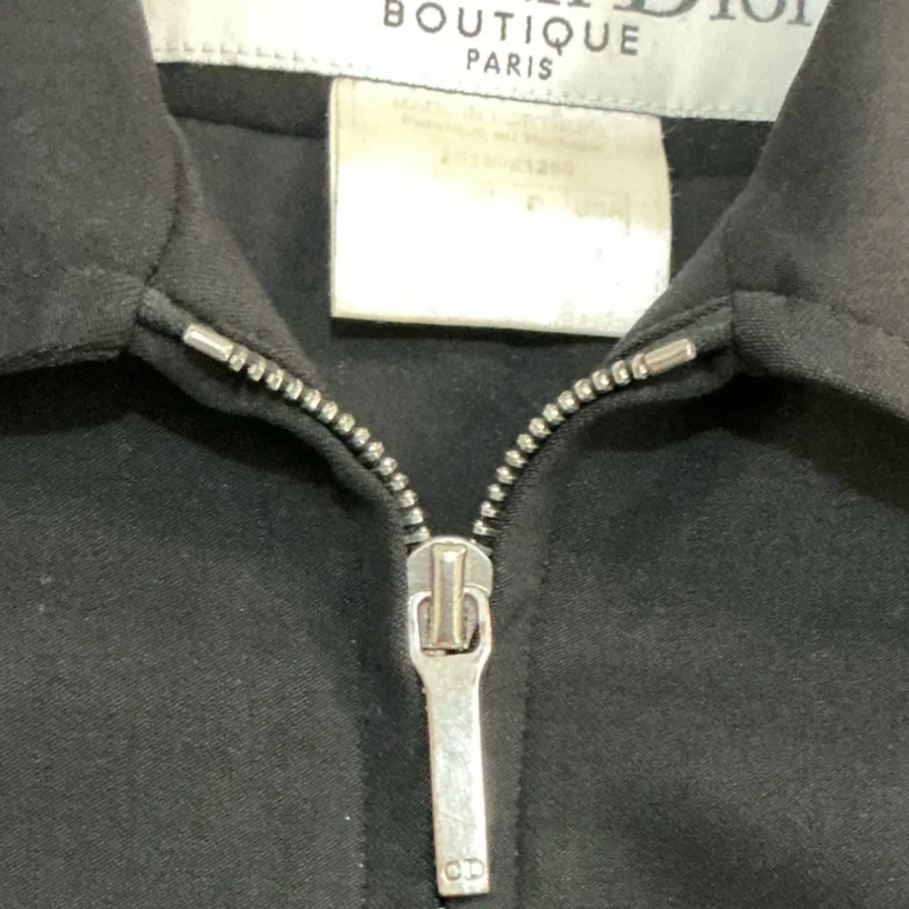 Vintage Christian Dior Boutique Black Women's Evening Jacket